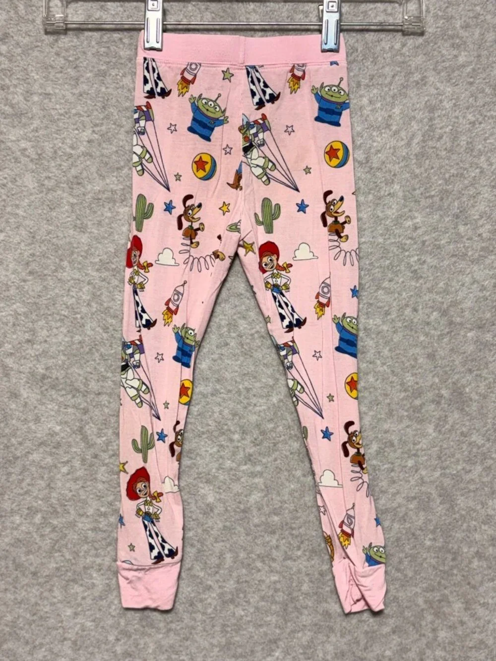 Little Sleepies Toy Story Pals 2T Pajama Set Pink Two Piece Disney Pixar